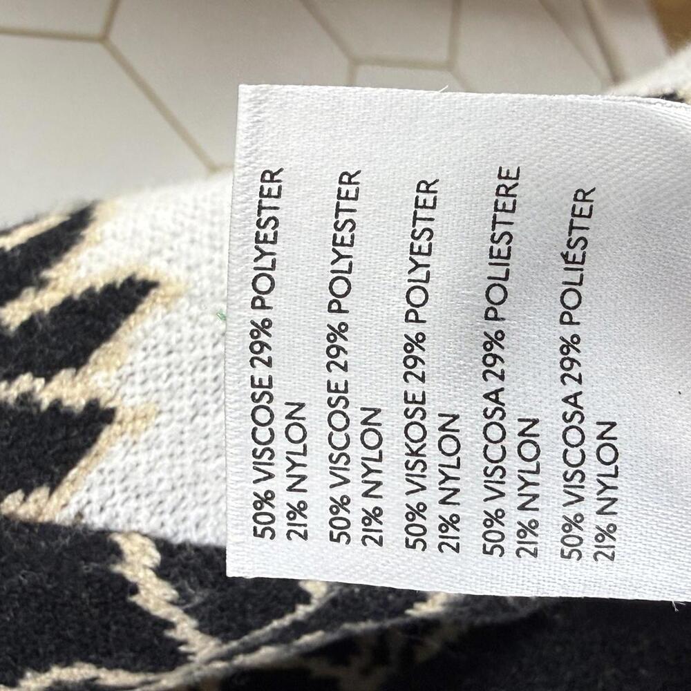 Maeve by Anthropologie Tan Montana Mock-Neck Half-Zip Sweater - Size - Medium - Picture 6 of 9